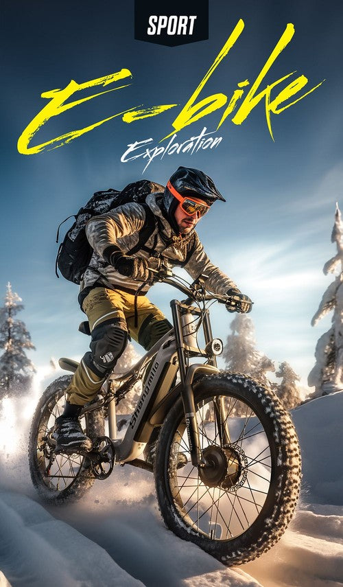 Shengmilo S600 Electric Bike 1000W*2 Motor 48V 17.5AH Shengmilo S600 Electric Bike 1000W*2 Motor 48V 17.5AH